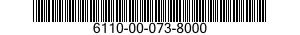 6110-00-073-8000 STARTER,MOTOR 6110000738000 000738000