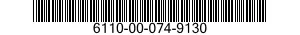 6110-00-074-9130  6110000749130 000749130