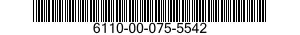 6110-00-075-5542  6110000755542 000755542