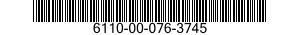 6110-00-076-3745  6110000763745 000763745