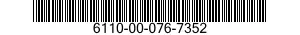 6110-00-076-7352  6110000767352 000767352