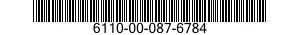 6110-00-087-6784  6110000876784 000876784