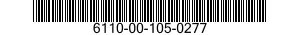 6110-00-105-0277  6110001050277 001050277
