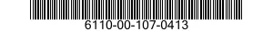 6110-00-107-0413  6110001070413 001070413