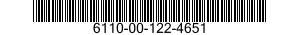 6110-00-122-4651  6110001224651 001224651