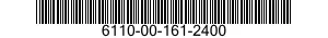 6110-00-161-2400  6110001612400 001612400