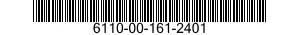 6110-00-161-2401  6110001612401 001612401