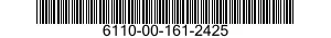 6110-00-161-2425  6110001612425 001612425
