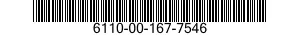 6110-00-167-7546  6110001677546 001677546