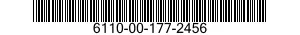 6110-00-177-2456  6110001772456 001772456