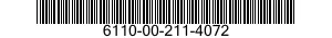 6110-00-211-4072  6110002114072 002114072