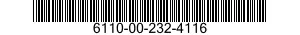 6110-00-232-4116  6110002324116 002324116
