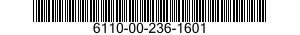 6110-00-236-1601  6110002361601 002361601