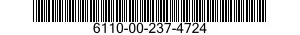 6110-00-237-4724  6110002374724 002374724