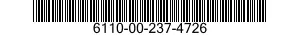 6110-00-237-4726  6110002374726 002374726