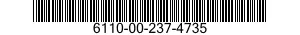 6110-00-237-4735  6110002374735 002374735