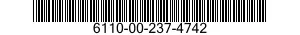 6110-00-237-4742  6110002374742 002374742