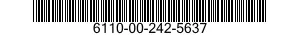6110-00-242-5637  6110002425637 002425637