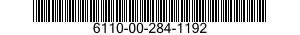 6110-00-284-1192  6110002841192 002841192