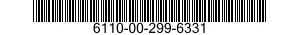 6110-00-299-6331  6110002996331 002996331