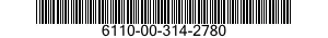 6110-00-314-2780  6110003142780 003142780