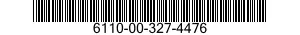 6110-00-327-4476  6110003274476 003274476