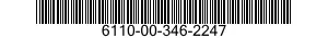 6110-00-346-2247  6110003462247 003462247