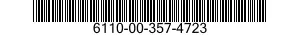 6110-00-357-4723  6110003574723 003574723