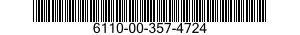 6110-00-357-4724  6110003574724 003574724