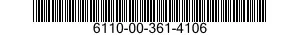 6110-00-361-4106  6110003614106 003614106