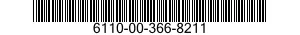 6110-00-366-8211  6110003668211 003668211