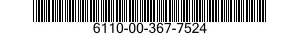 6110-00-367-7524  6110003677524 003677524
