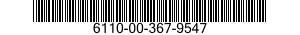 6110-00-367-9547  6110003679547 003679547