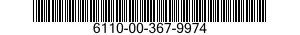 6110-00-367-9974  6110003679974 003679974