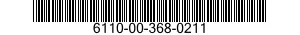 6110-00-368-0211  6110003680211 003680211