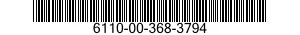 6110-00-368-3794  6110003683794 003683794