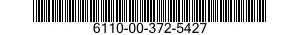 6110-00-372-5427  6110003725427 003725427