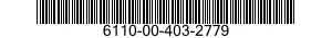 6110-00-403-2779  6110004032779 004032779