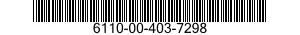 6110-00-403-7298  6110004037298 004037298