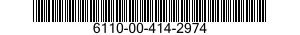 6110-00-414-2974  6110004142974 004142974