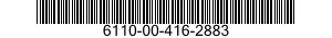 6110-00-416-2883  6110004162883 004162883