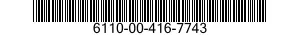 6110-00-416-7743  6110004167743 004167743
