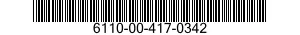 6110-00-417-0342  6110004170342 004170342