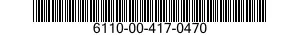 6110-00-417-0470  6110004170470 004170470