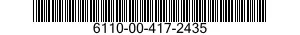 6110-00-417-2435  6110004172435 004172435
