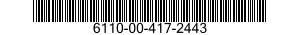 6110-00-417-2443  6110004172443 004172443