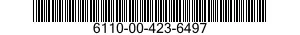 6110-00-423-6497  6110004236497 004236497