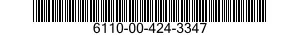 6110-00-424-3347  6110004243347 004243347