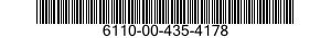 6110-00-435-4178  6110004354178 004354178