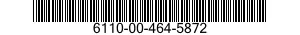 6110-00-464-5872  6110004645872 004645872